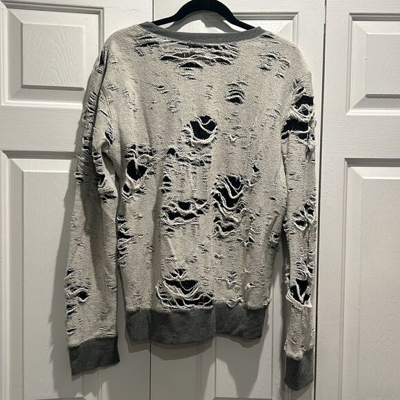 IRO Jeans Gray Sweatshirt, Size Large - Picture 7 of 9